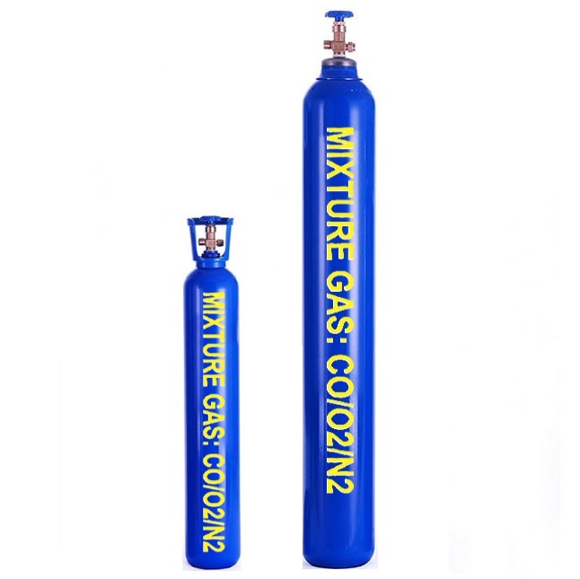 Khí hỗn hợp CO:1%, O2:10%, balance N2