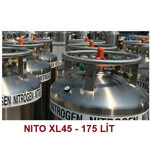 Khí Ni tơ lỏng công nghiệp bình lỏng XL45 / DPL175lít