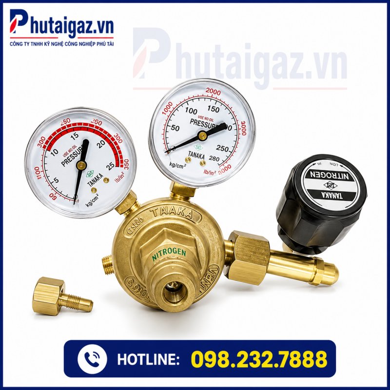 Đồng Hồ Nitơ Tanaka CGA-540L